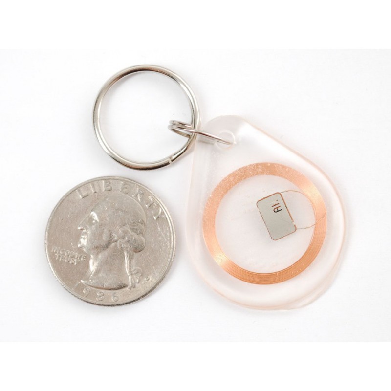 MiFare Classic (13.56MHz RFID/NFC) Clear Tag - 1KB