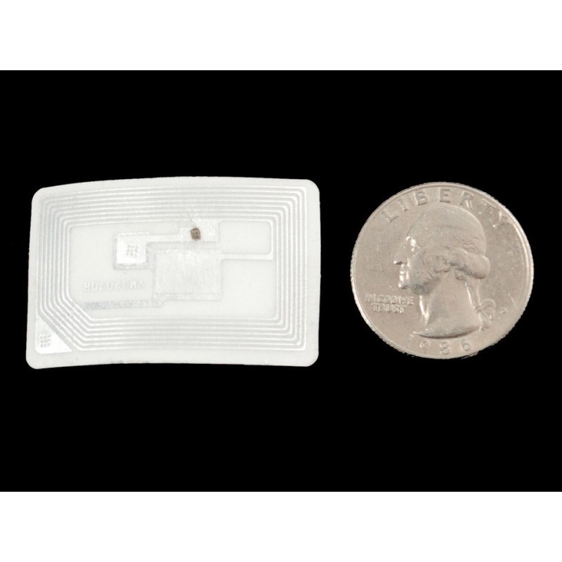 MiFare Classic (13.56MHz RFID/NFC) Clear Tag - 1KB