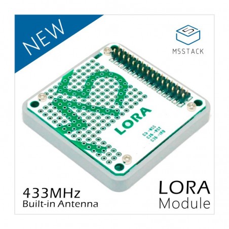 M5Stack LoRa Module For ESP32 DIY Development Kit Wireless 433MHz Built-In Antenna IOT Development Board