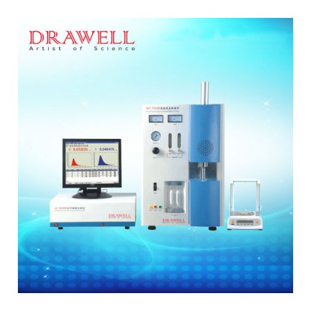 Analyseur de carbone et de soufre infrarouge à haute fréquence de type DW-CS-8820