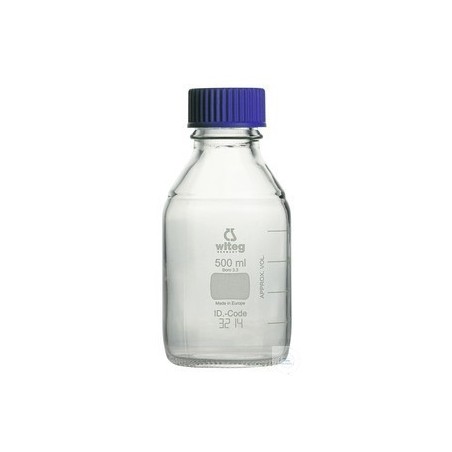 witeg Flacons de laboratoire avec bouchon à vis verre borosilicaté 3.3 witeg-Logo
