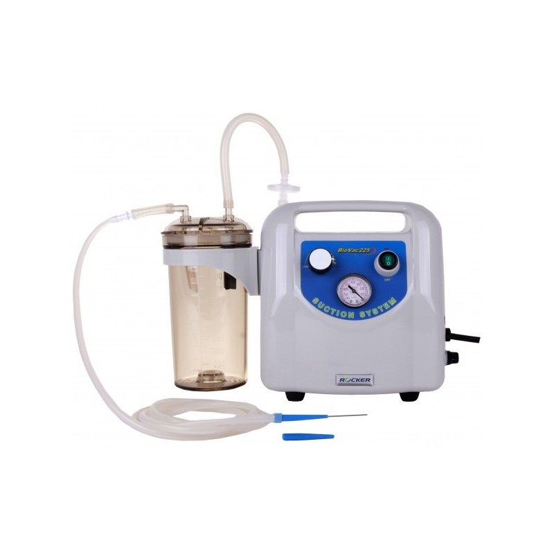 Système d'aspiration BioVac 225/240 max. vide -720 mmHg, débit 38 l/min