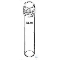 Tube fileté GL25 tube Ø : 22 x 1,8 x 110 mm