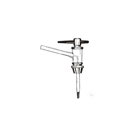 Robinet de burette pour 10 ml latéral. poussin nazi