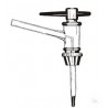 Robinet de burette pour 10 ml latéral. poussin nazi