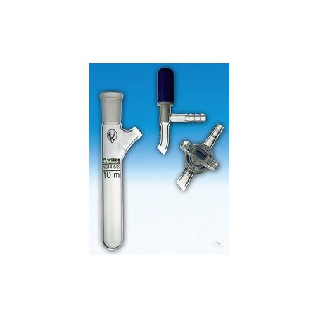 Schlenk flacon receveur 10 ml cyl. NS 14/23