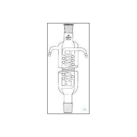 Refroidisseur intensif/serpentin de refroidissement NS 29/32