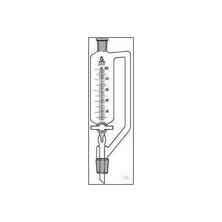 Entonnoir compte-gouttes 25 ml 2 x ST 14/23