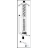 Tête de distillation w. condenseur et stockage