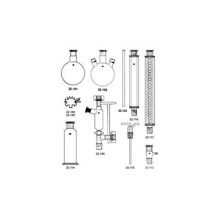 Coffret combiné ST "Makro" 22 complet