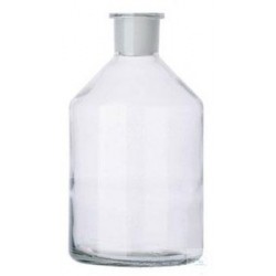 Flacon réservoir pour burettes 1000 ml verre clair