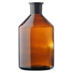 Flacon réservoir pour burettes 1000 ml verre ambré