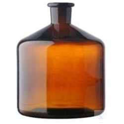 Flacon réservoir pour burettes 2000 ml verre ambré