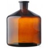 Flacon réservoir pour burettes 2000 ml verre ambré