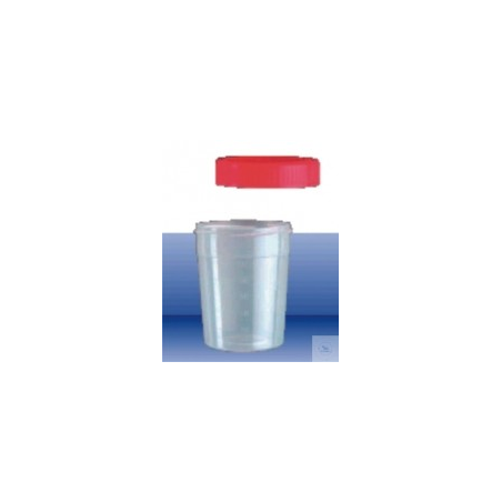 Béchers à urine 125 : 25 ml