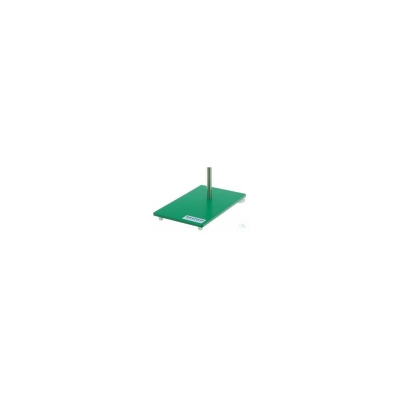 SUPPORT AVEC BASE EN FER LAQUE 180 X 100 MM