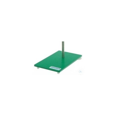 SUPPORT AVEC BASE EN FER LAQUE 180 X 100 MM