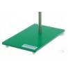 SUPPORT AVEC BASE EN FER LAQUE 180 X 100 MM