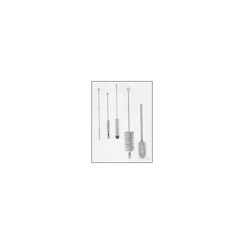 BROSSE POUR TUBES A ESSAI POINTE EN LAINE