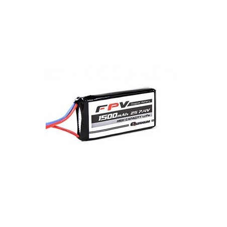 Batterie Lipo Quanum FPV 7.4V 1500mAh 3C Port Jack
