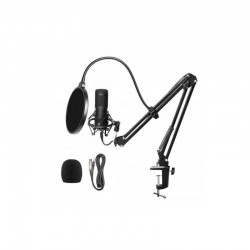 Kit Microphone À Condensateur Professionnel Pour Enregistrement Studio Sortie Jack