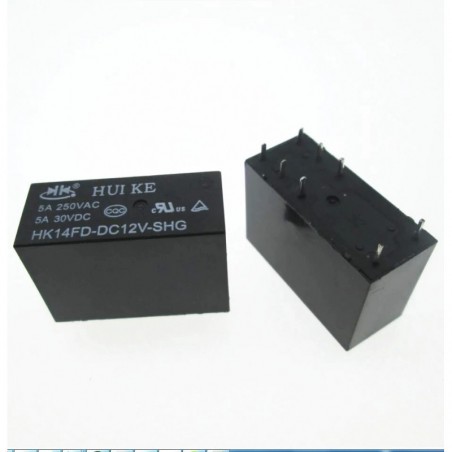 RELAIS DIP8 12V 5A HK14FD-DC12V-SHG