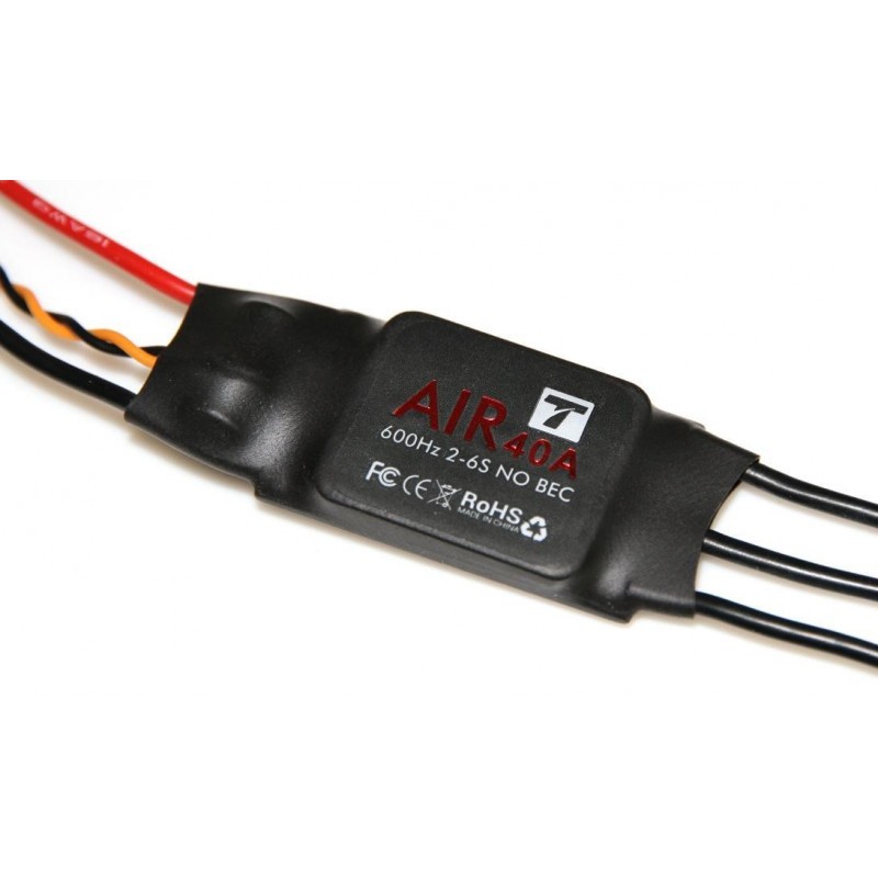 Contrôleur ESC Air 40A 600Hz 2-6S (No BEC) T-Motor