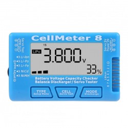 Testeur Cellmeter 8 Multi-Functional Digital Power Servo Tester