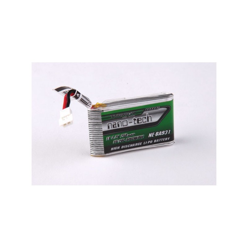 Batterie Lipo Nano-Tech 750mAh 1S 35-70C