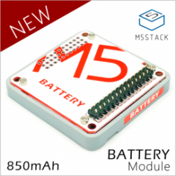 Module Batterie M5Stack Pour Arduino ESP32 Core Development Kit Capacity 850mAh IoT