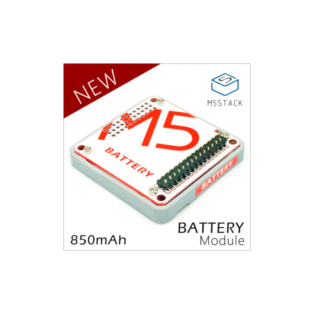 Module Batterie M5Stack Pour Arduino ESP32 Core Development Kit Capacity 850mAh IoT