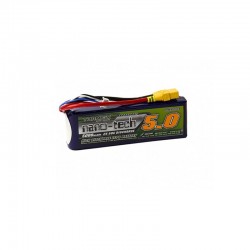 Batterie Nano-Tech 5000mah 3S 25~50C Lipo Pack W/XT-90