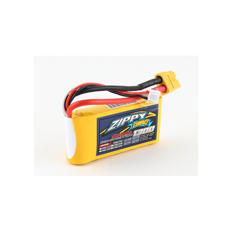 BATTERIE LIPO 1300MAH 2S 40C