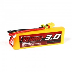 Batterie Rhino 3000mAh 3S 15C Lipo Battery Pack W/XT60