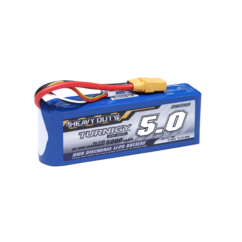 Batterie Turnigy 5000mAh 3S 60-120C Lipo Pack Avec XT-90