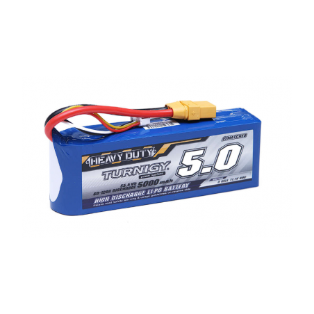 Batterie Turnigy 5000mAh 3S 60-120C Lipo Pack Avec XT-90