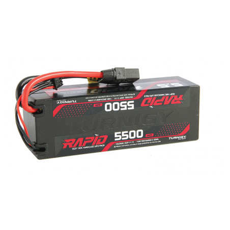 Batterie Rapid Turnigy 5500mAh 3S 2P 140C Lipo Pack XT90