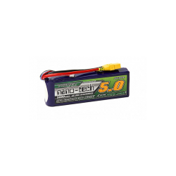 Batterie Turnigy Nano-Tech Plus 5000mAh 3S 45-90C Lipo Pack W/XT90