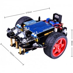 Voiture Intelligente Smart Robot Car 2WD Kit Compatible Avec Arduino