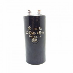Condensateur Chimique 2200uF 450V
