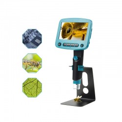 Microscope Digital Ajustable LCD 4.3" HD 5.0MP 800X