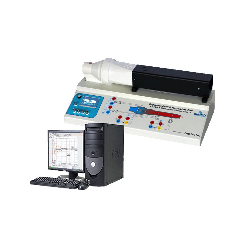 Régulation de débit et température d'air