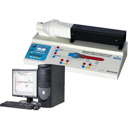 Régulation de débit et température d'air